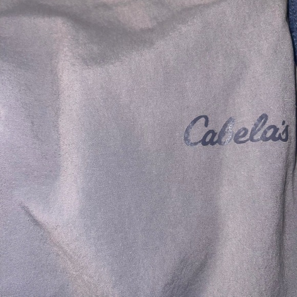 Outdoor Performance Fish Travel Zip Pocket Nylon  Gray Lightweight Activewear - Picture 2 of 14